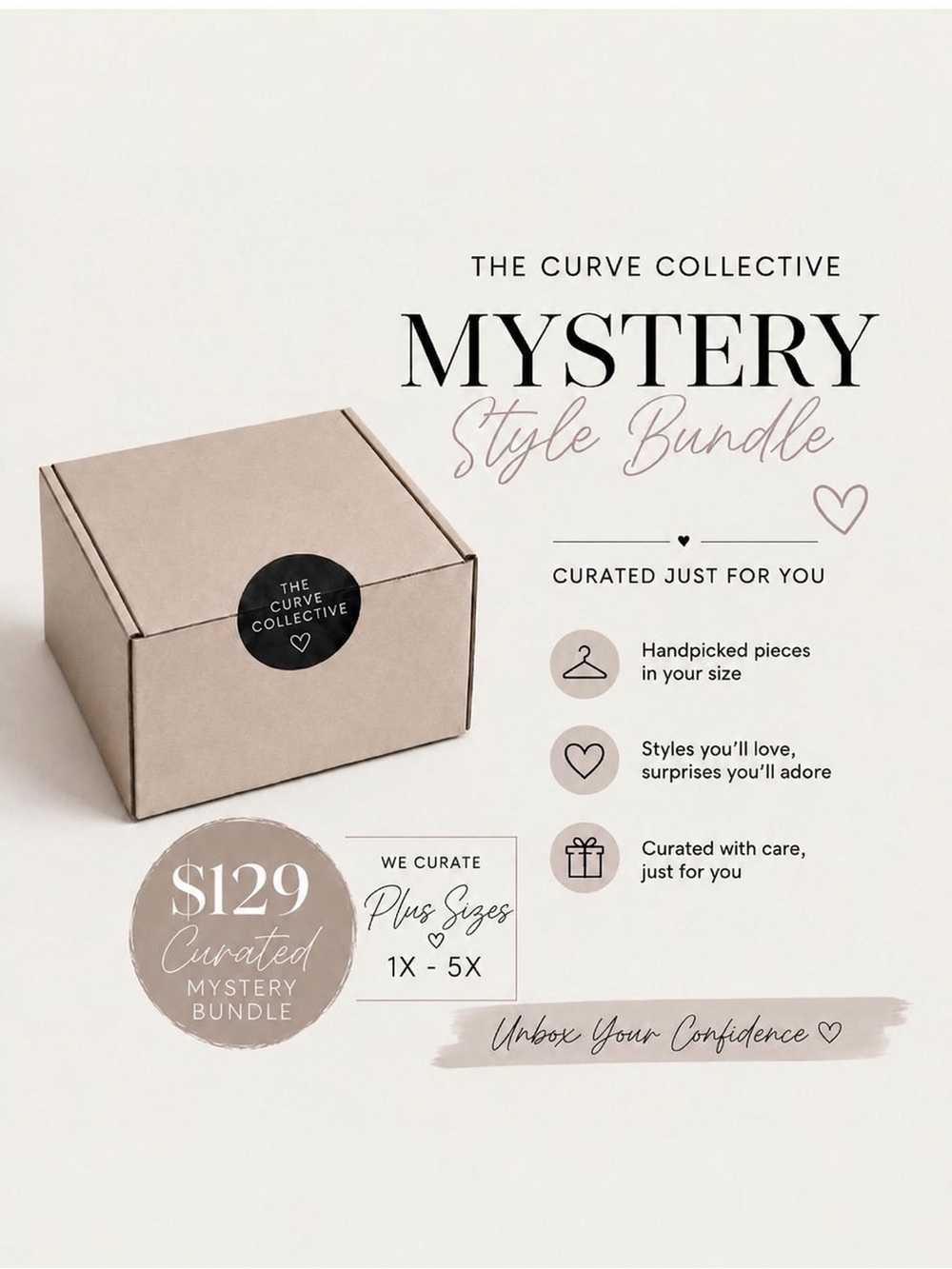 The Curve Collective Mystery Style Bundle - Plus Sizes 1X-5X